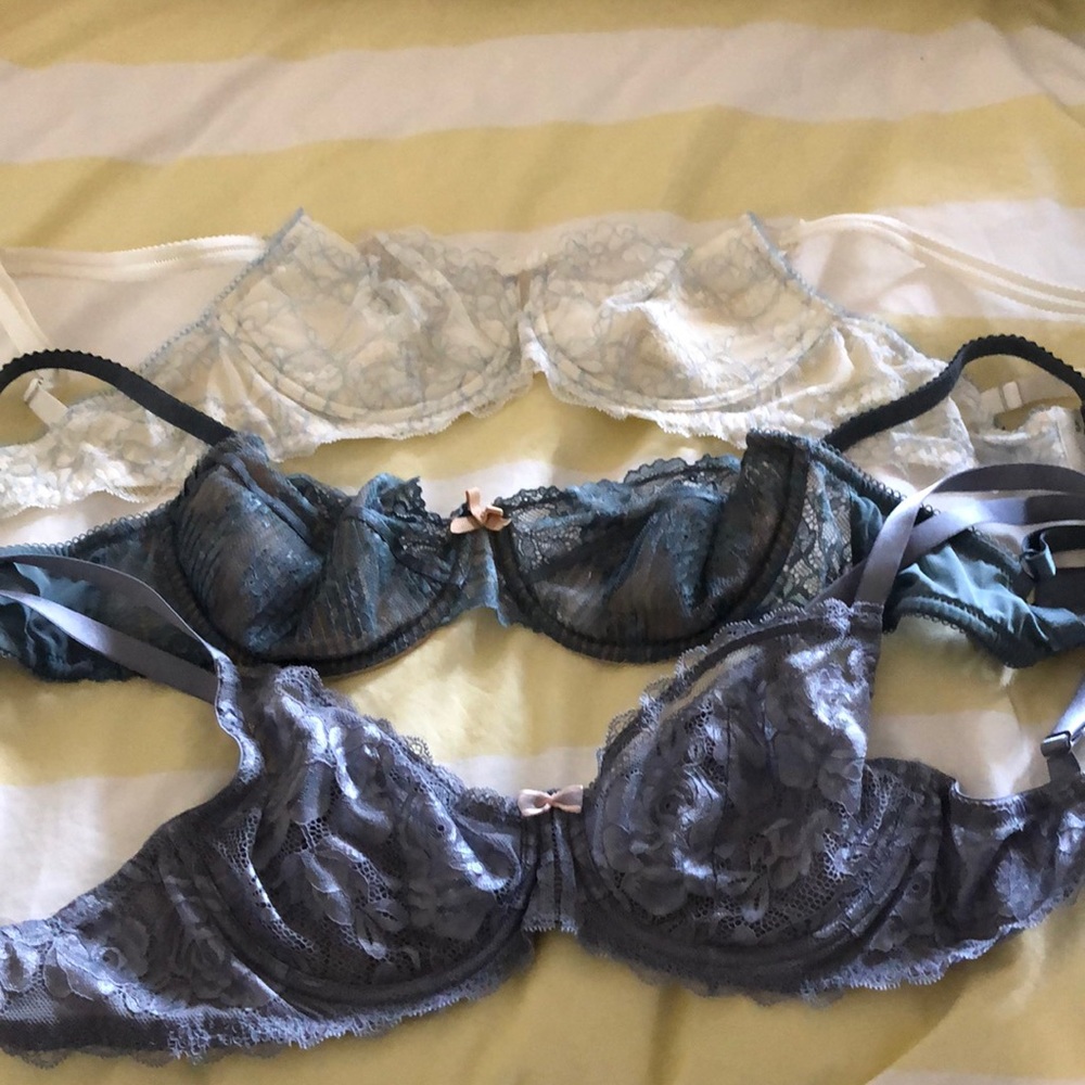Three bras